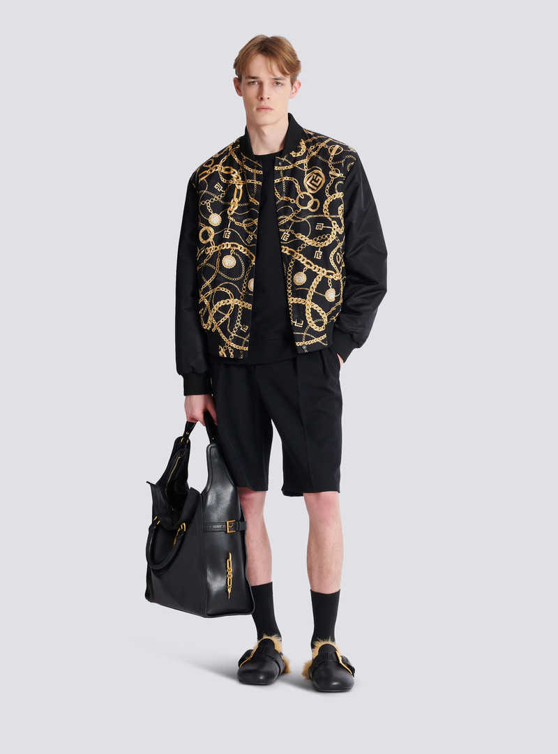 Balmain Sweater with Chain Lion buttons outlook