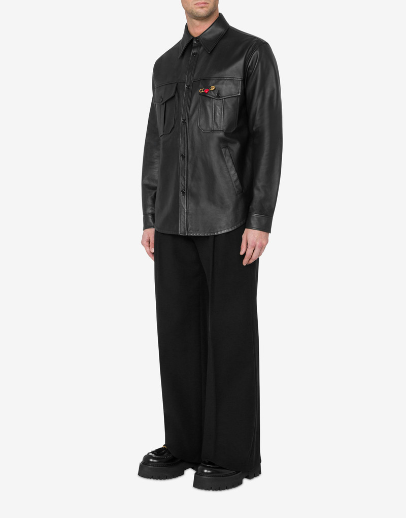 Moschino NAPPA SHIRT HEART SAFETY PIN outlook