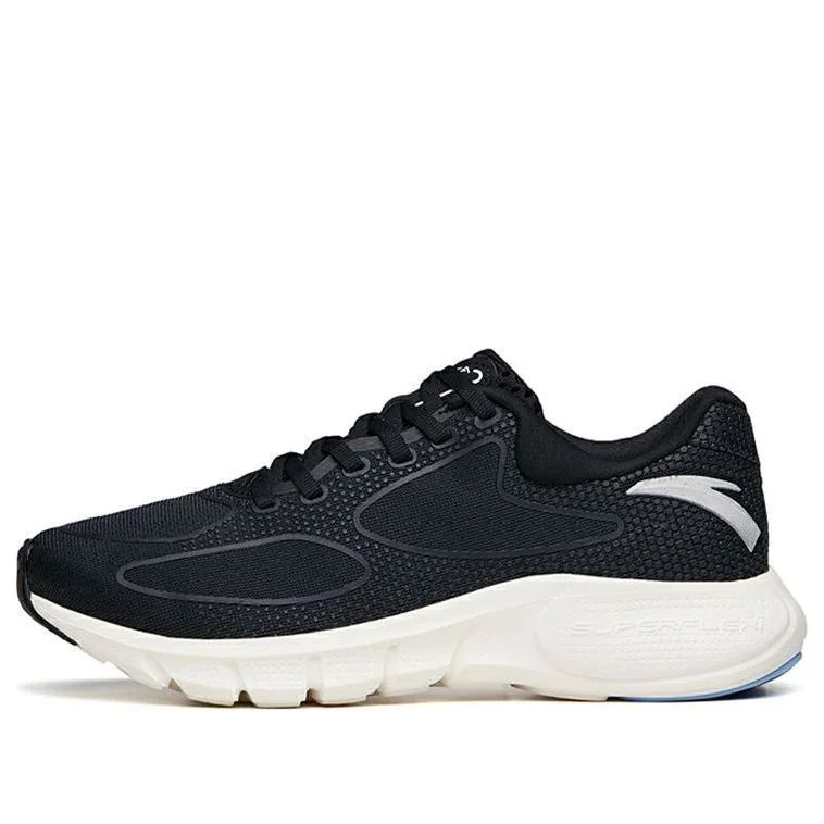 (WMNS) ANTA Running Series Sneakers 'Black Silver White' 122135555-2 - 1