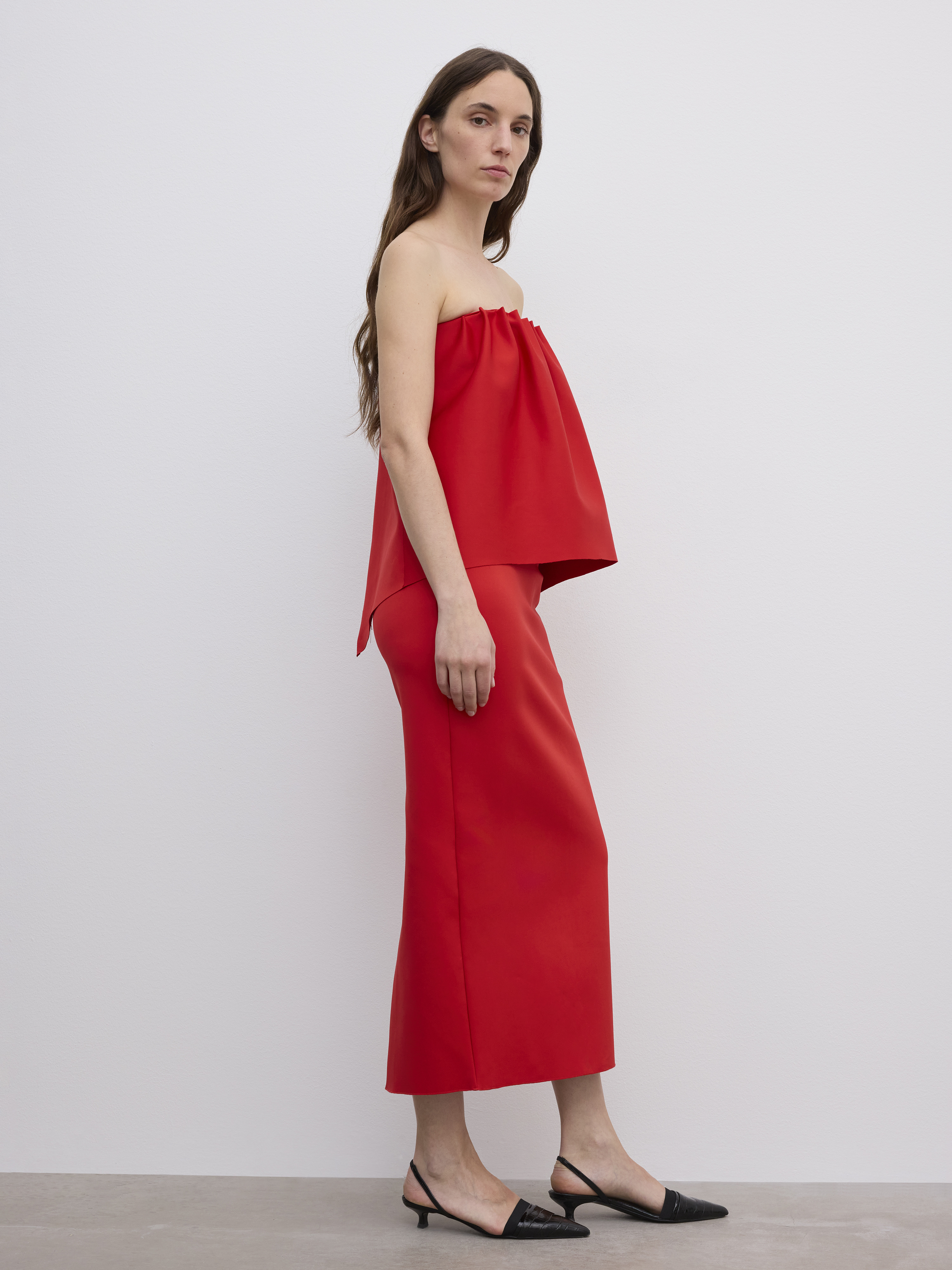 Rouched Tube Dress - 3