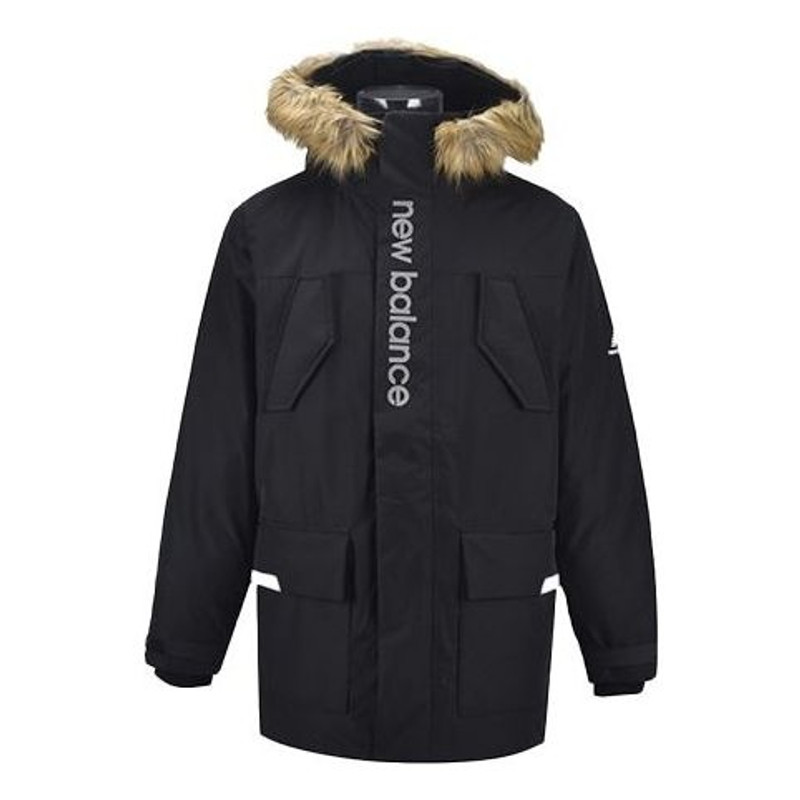 New Balance Parka Jacket 'Black' AMJ04356-BK - 1