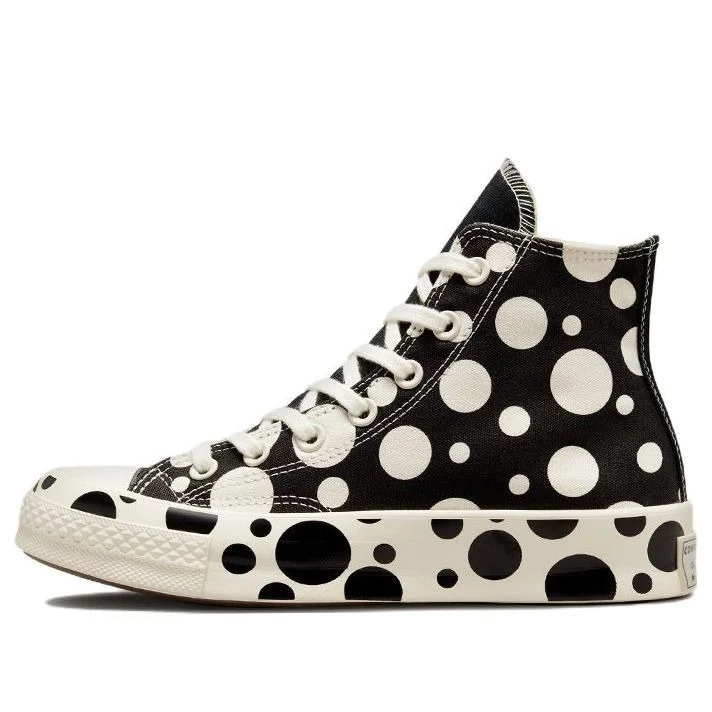 (WMNS) Converse Chuck 70 High 'Polka Dots - Black' A01182C - 1
