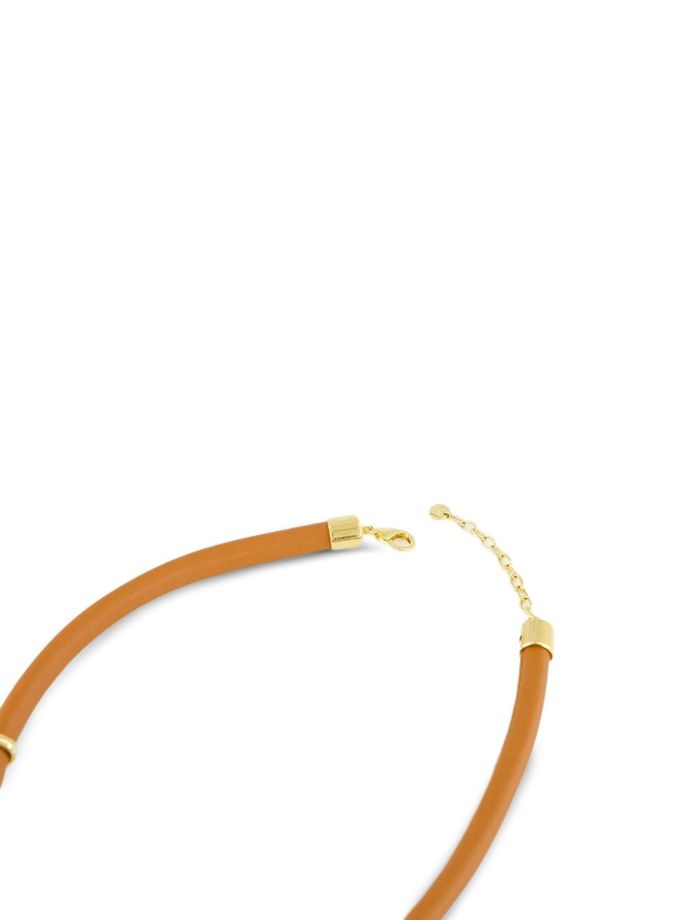 Forever Fendi leather-cord necklace - 2
