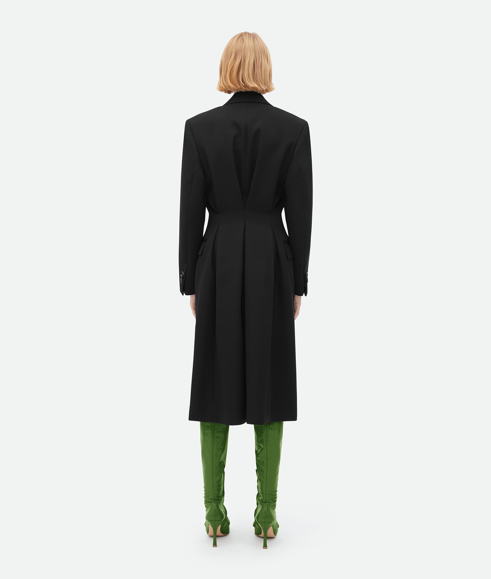 Compact Wool Coat - 3