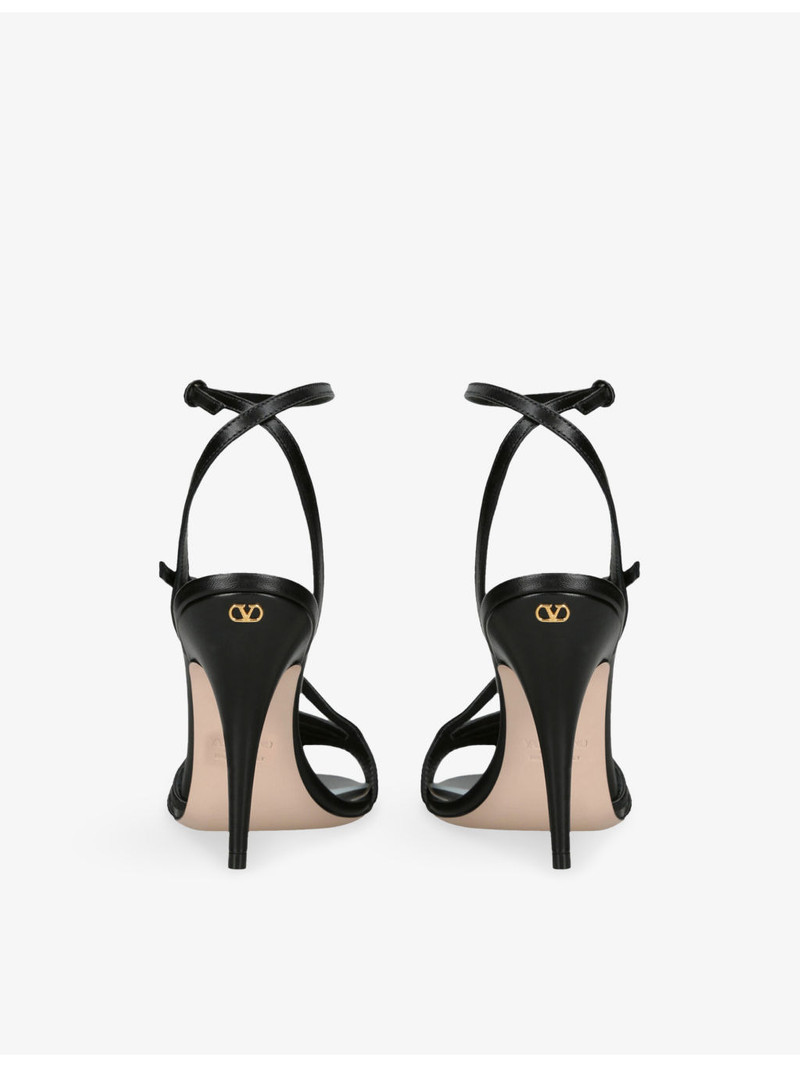 Valentino Nodine 100 Leather Heeled Sandals outlook