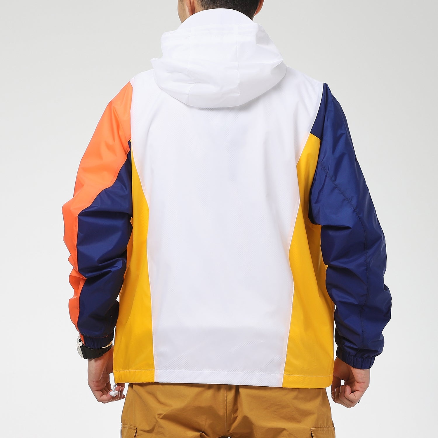 Air Jordan MENS Jumpman Multicolor Tat Sports Jacket White CV2241-100 - 6