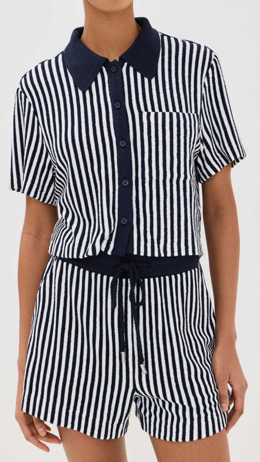 Danita Shorts Midnight Stripe - 2
