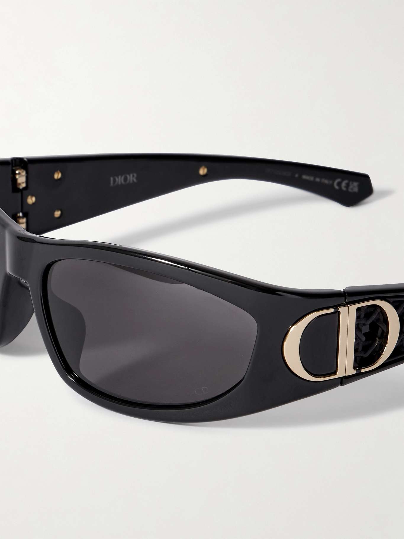 VeryDior S3I D-frame acetate sunglasses Black - 4