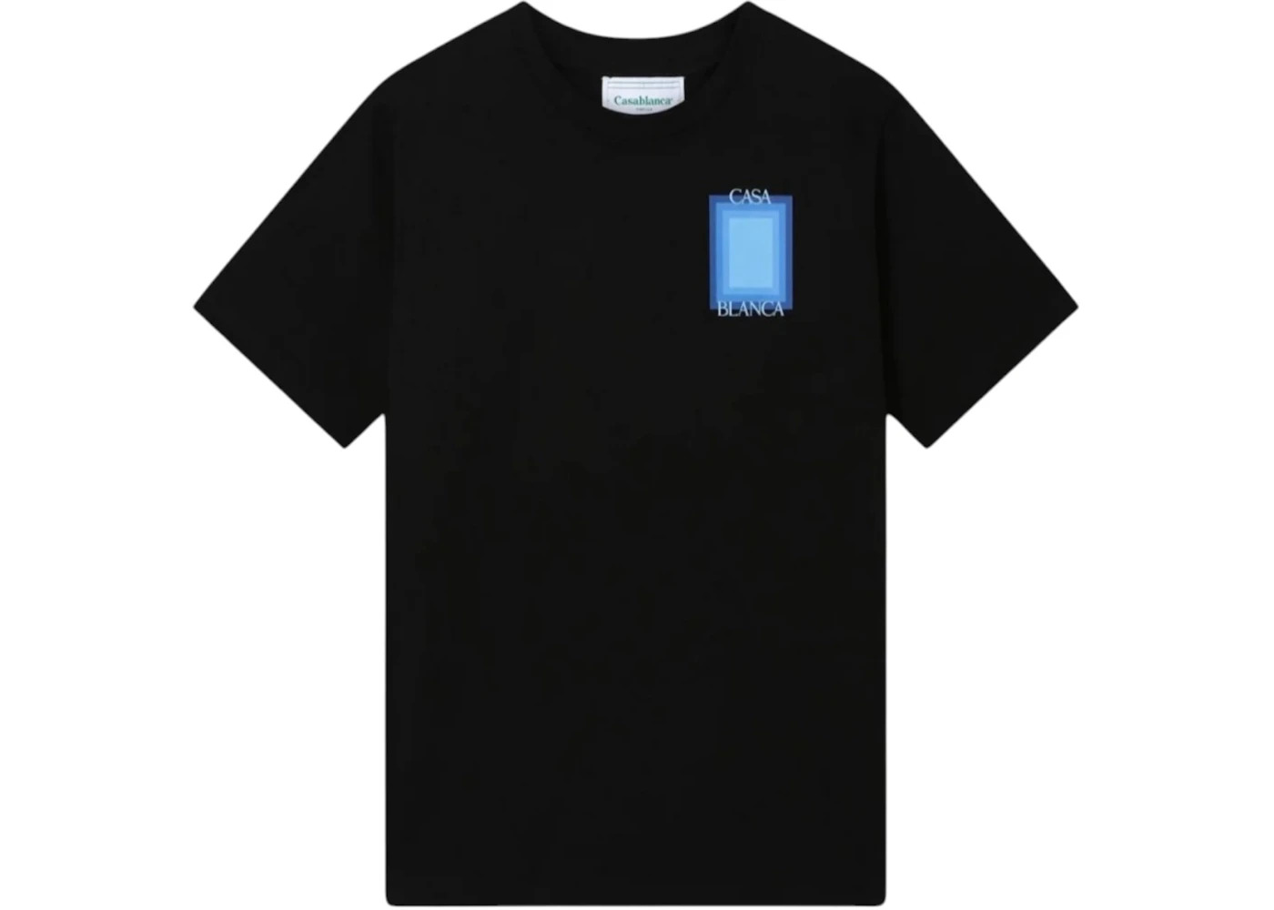 Casablanca Degrade Screen Design T-Shirt Black - 1