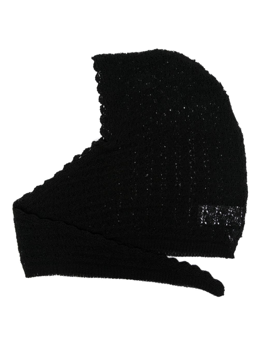 open-knit balaclava - 1