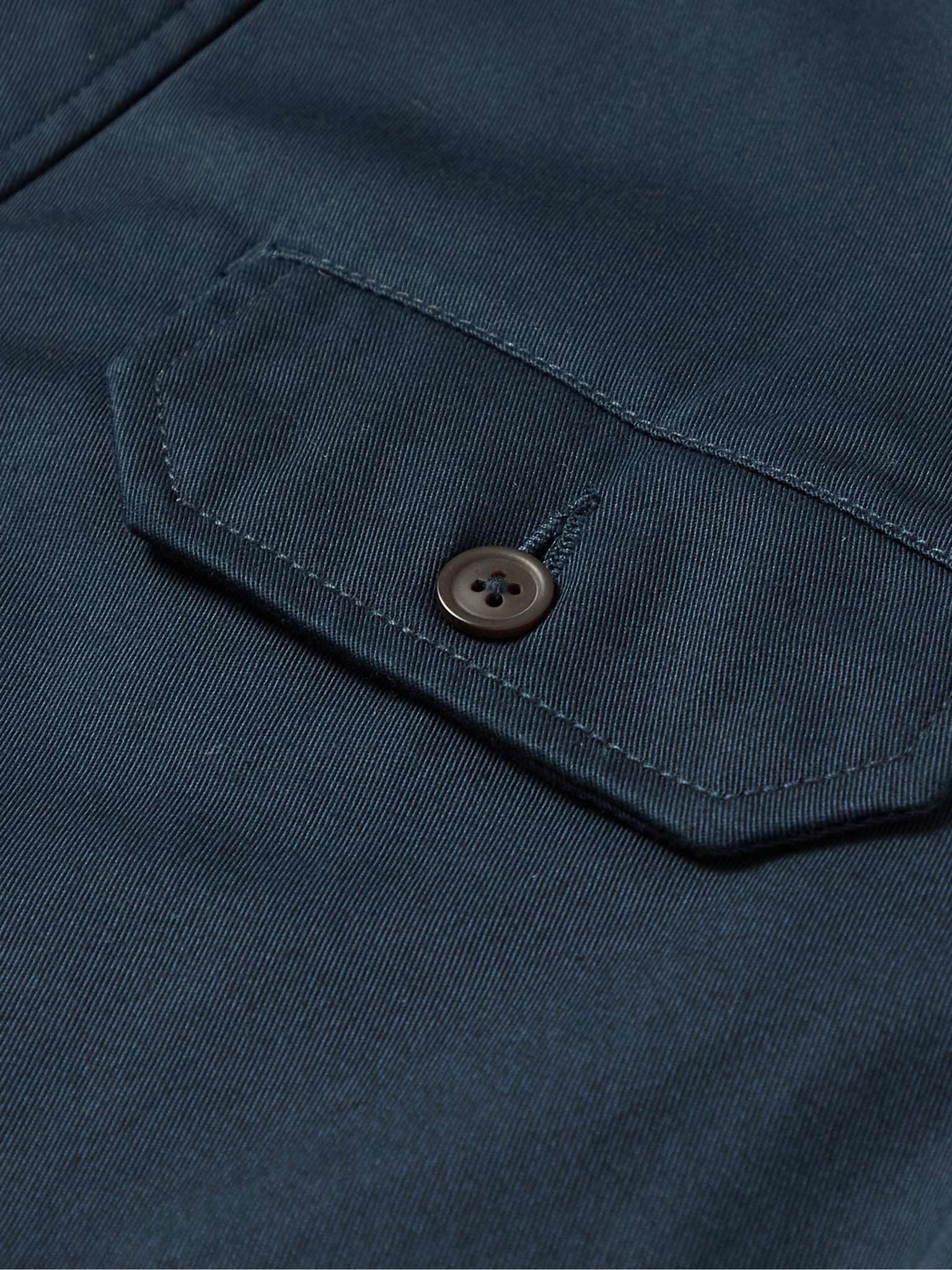 Recycled Fleece-Lined Cotton-Twill Jacket - 3