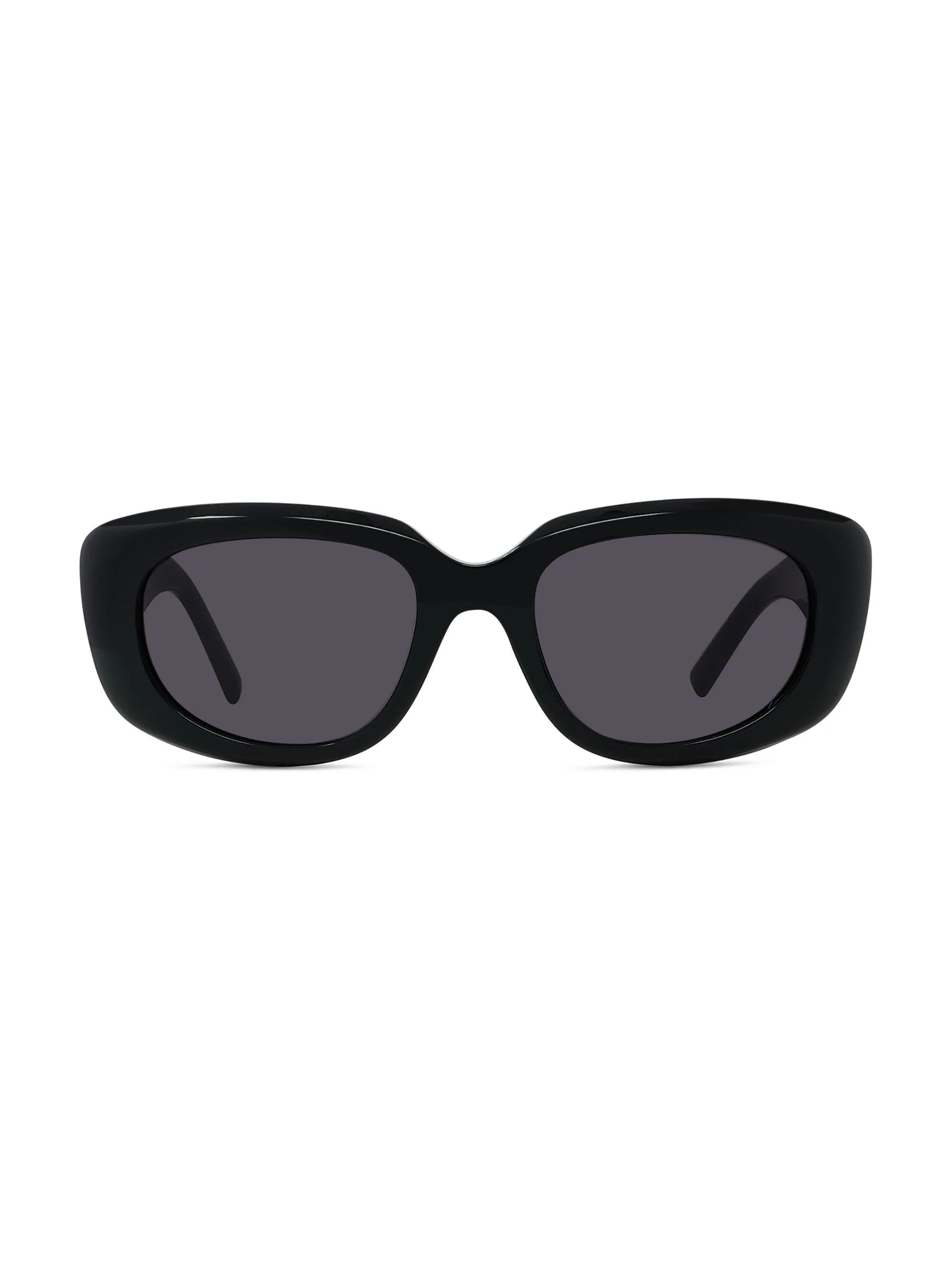 Women's 54MM Oval Sunglasses - Black Grey - 1