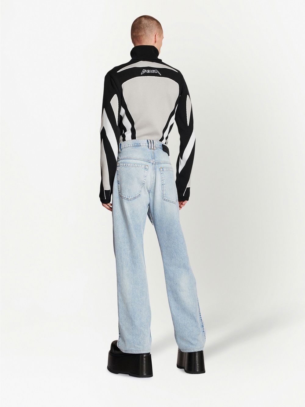 loose-fit straight-leg jeans - 4