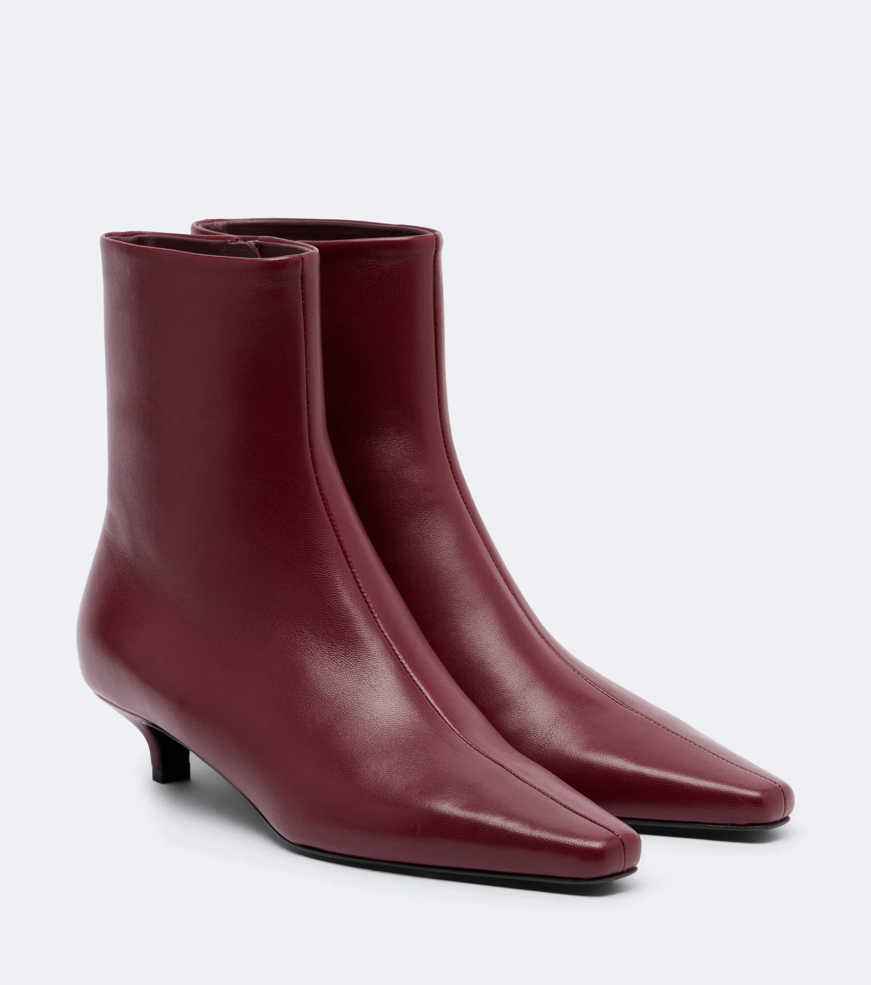 Leather ankle boots - 1