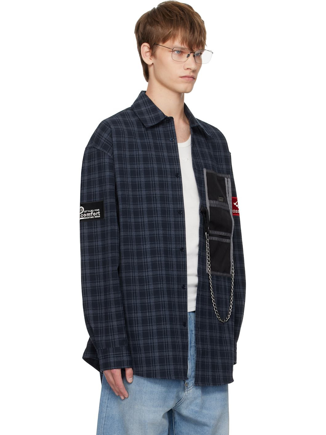 Navy Wallet Shirt - 2