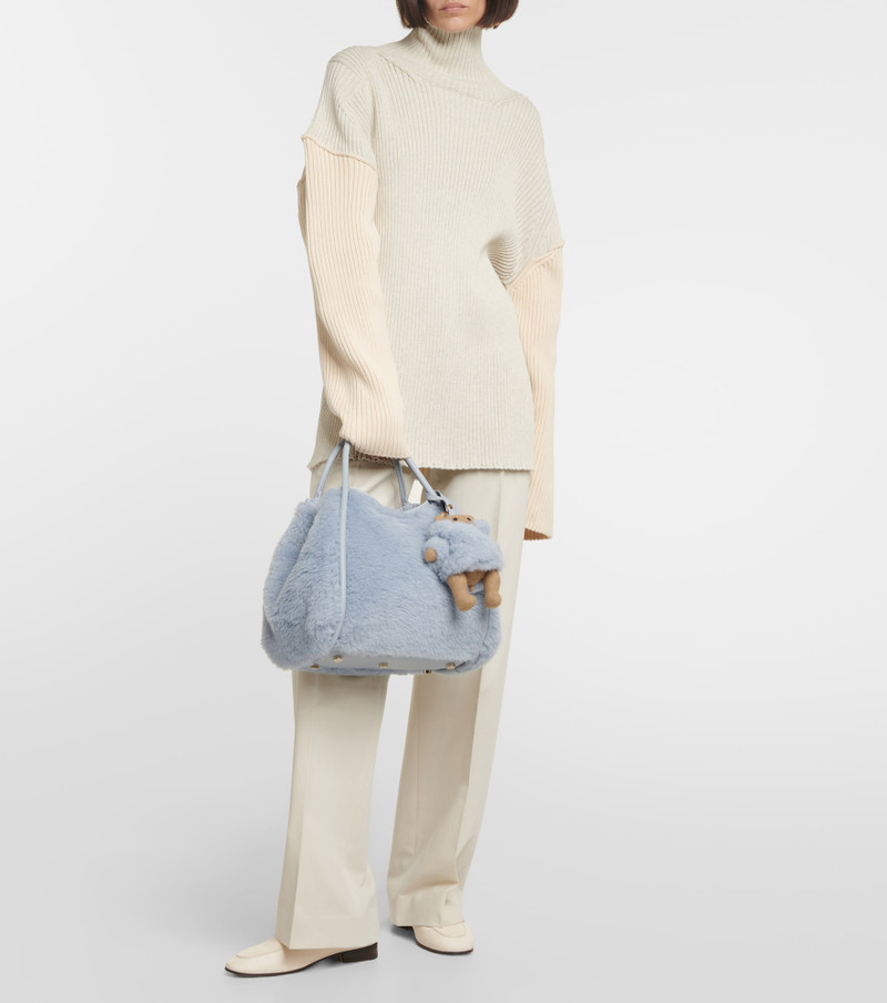Max Mara Marine Medium teddy tote bag outlook