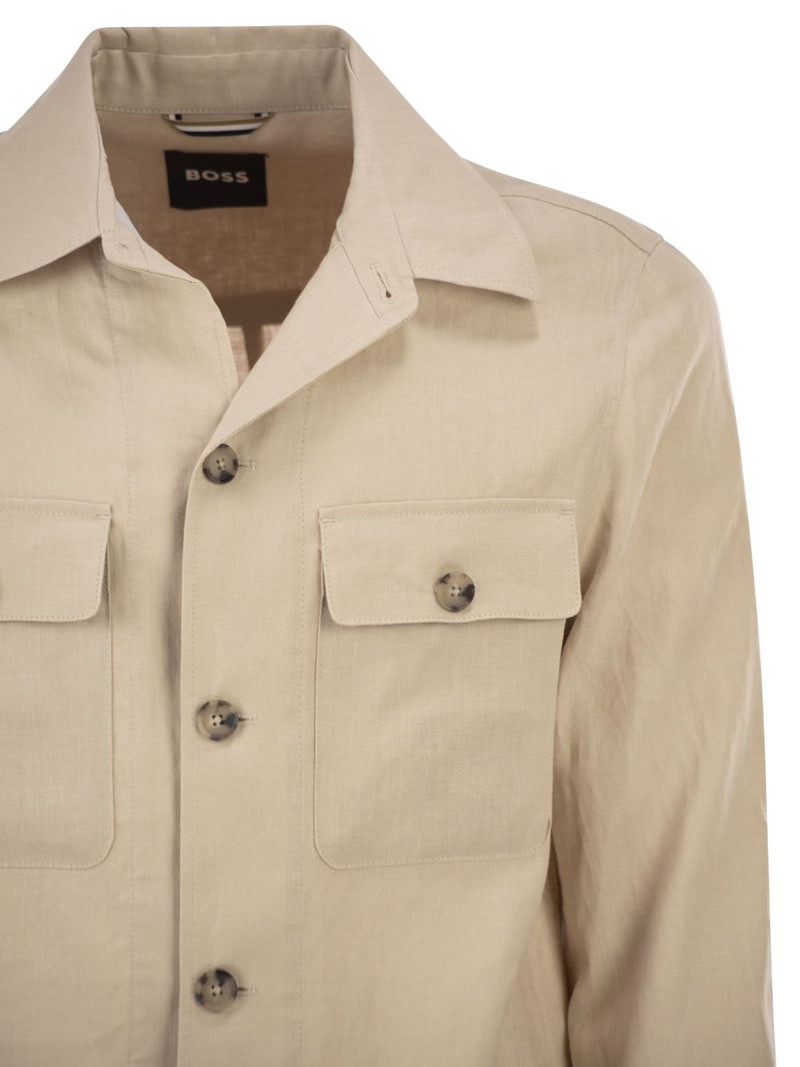 relaxed-fit shirt jacket 4