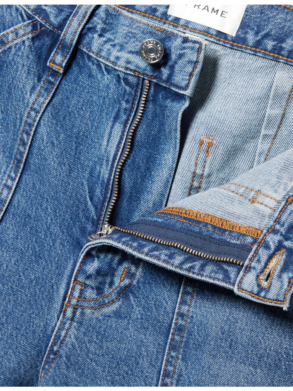 Utility Straight-Leg Cotton-Blend Jeans - 6