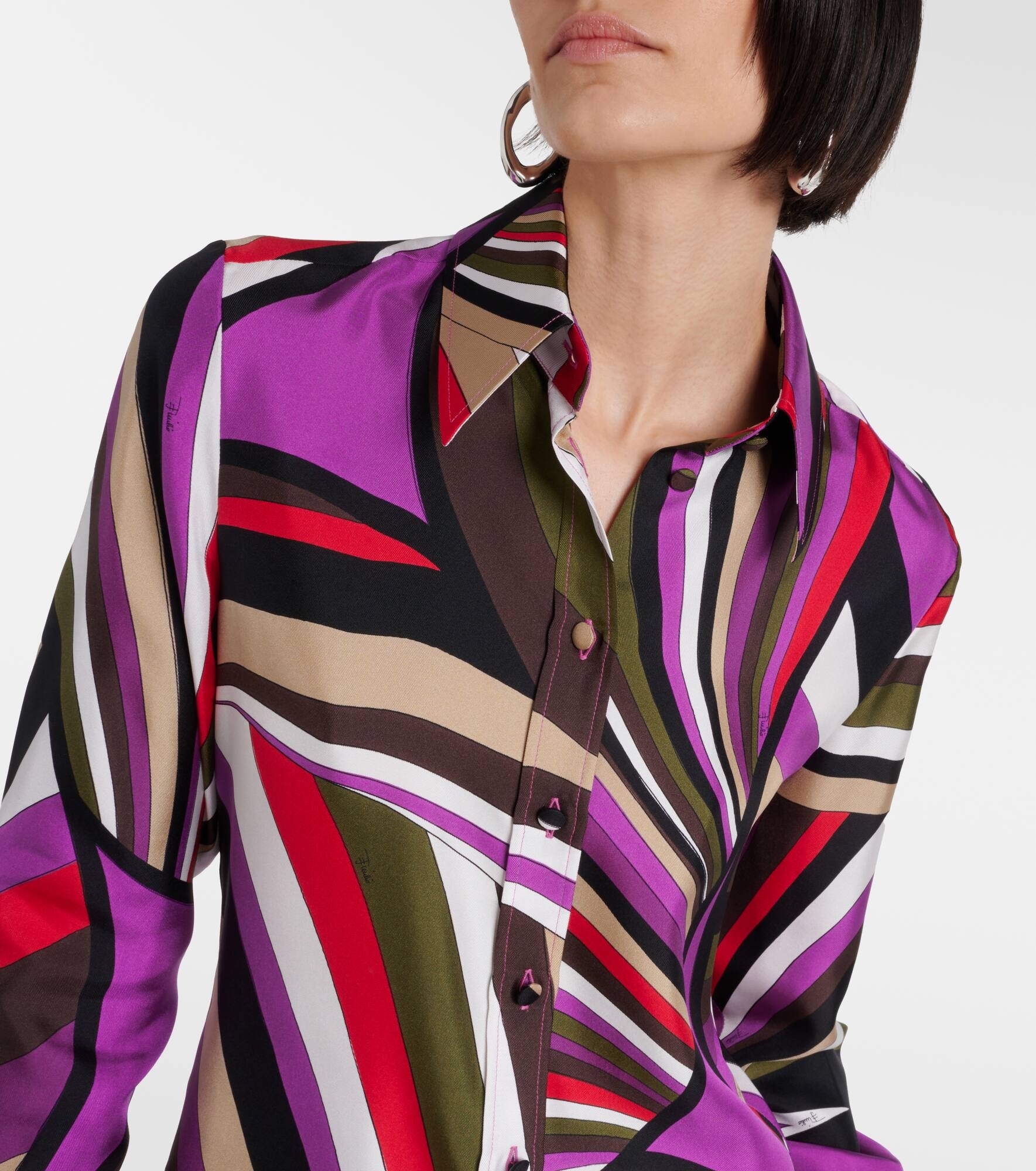 Iride silk shirt - 4