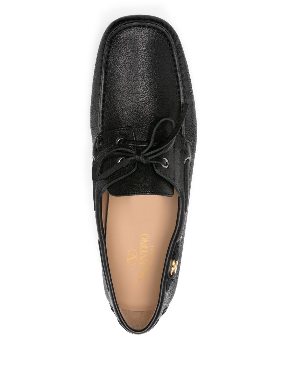 Fastaway leather lace-up boat shoes - 4