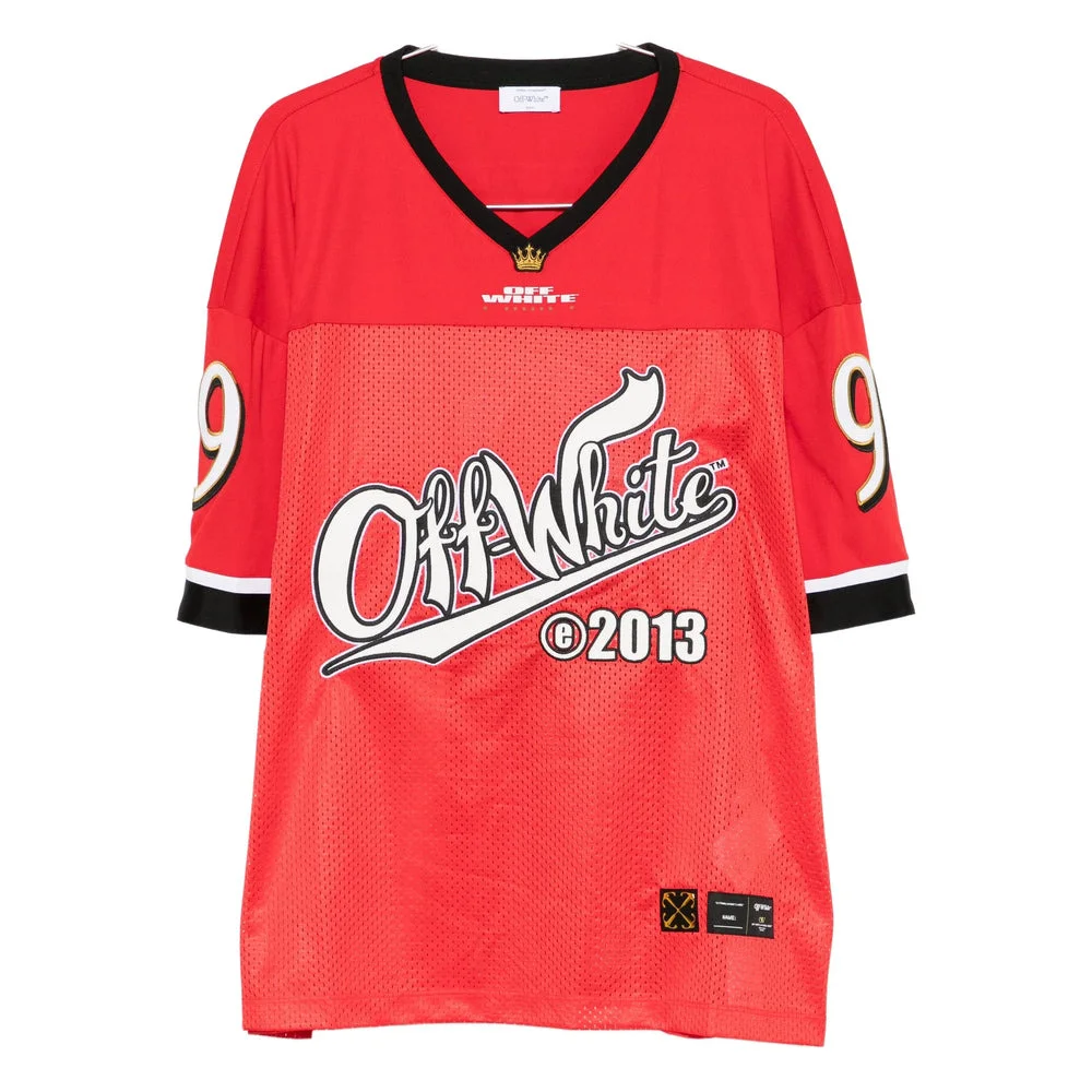 Off-White Red T-Shirts & Vests - T-Shirts Men - 1