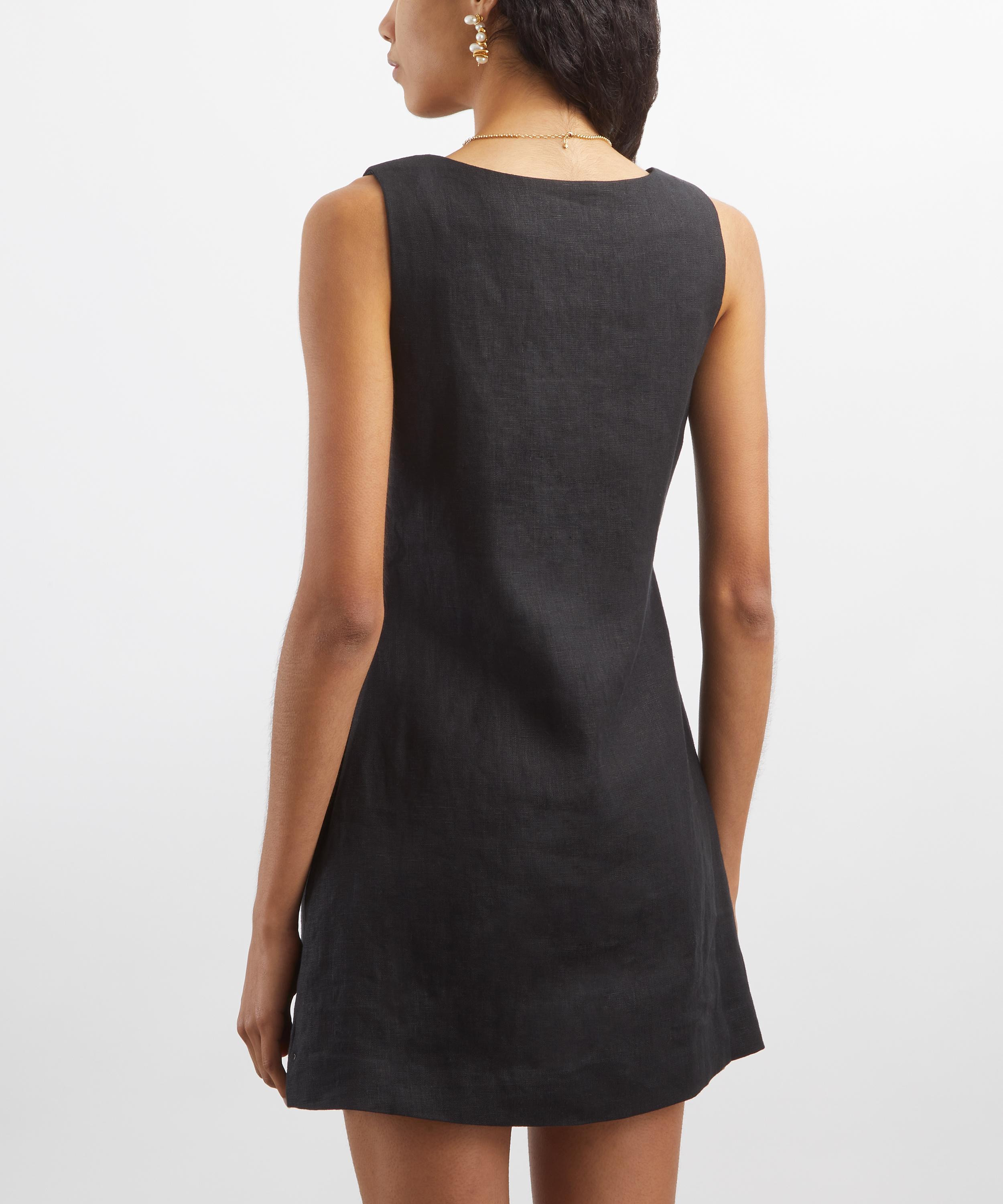Alice Linen Mini Dress - 4