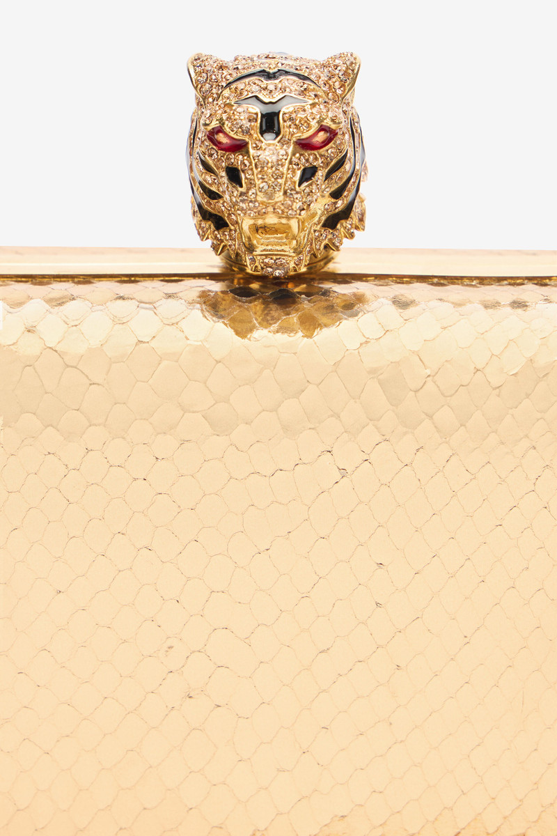 Tiger Leather Clutch 4