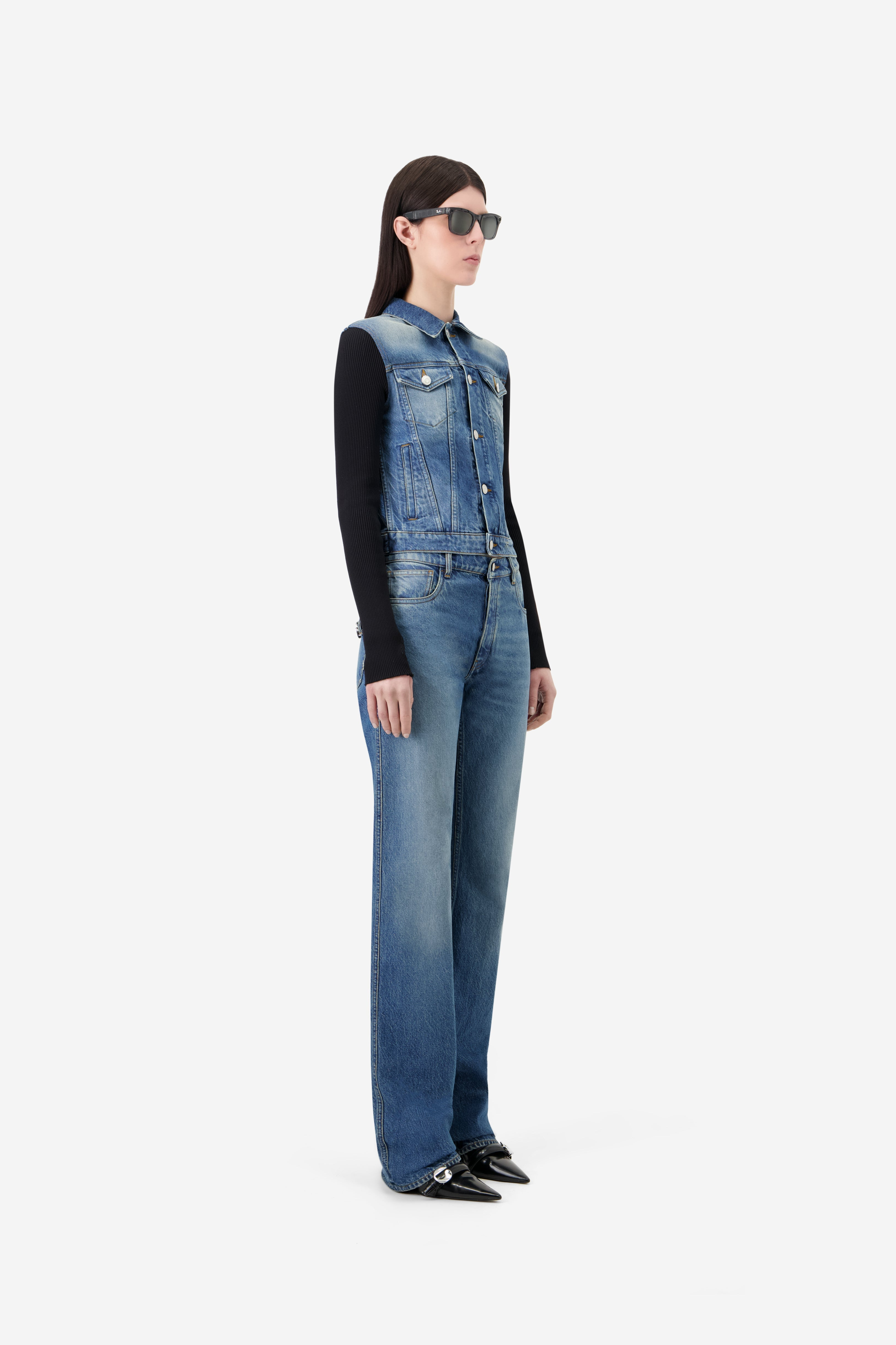 Hybrid Rib Denim Jacket - 3