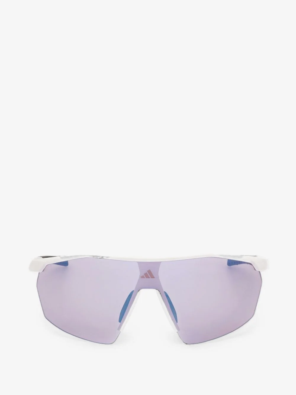 geometric-frame sport sunglasses - 1