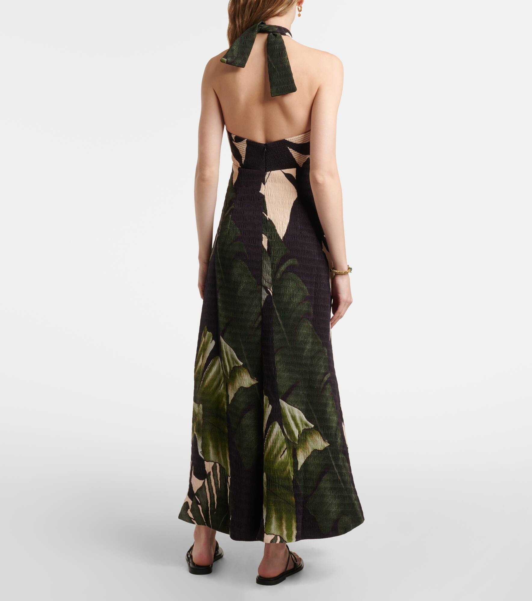 Expedition halterneck midi dress - 3