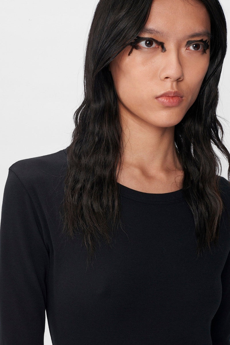 Ann Demeulemeester Jesse Long Sleeve X-Long Flared Dress