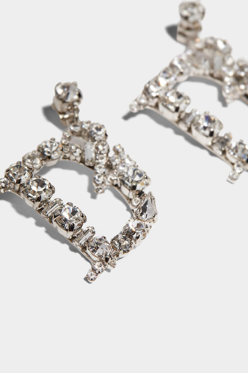 D2 CRYSTAL STATEMENT EARRINGS - 3