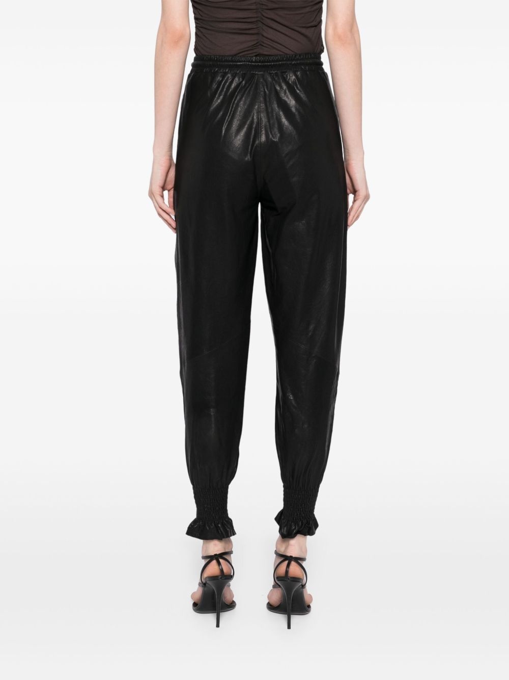 The London leather trousers - 4