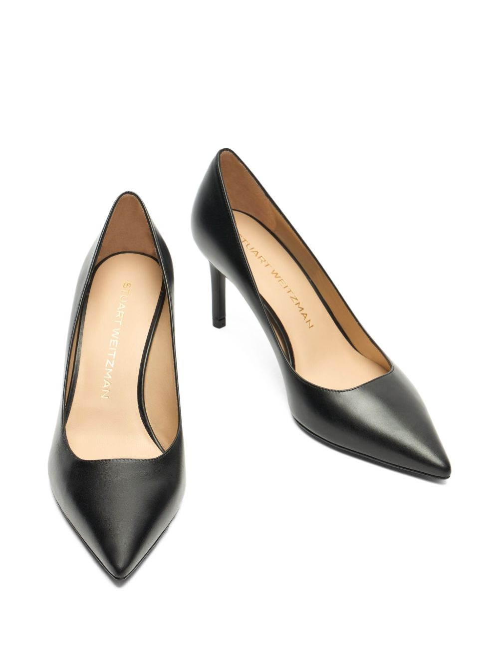 75mm Stuart Power pointed-toe stiletto pumps - 3
