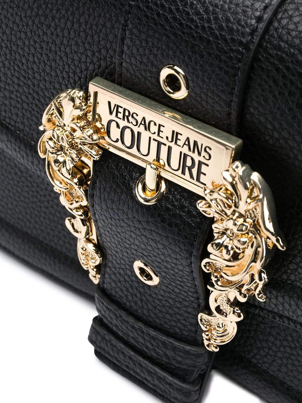 logo buckle shoulder bag  - 4