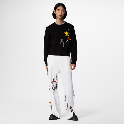 Louis Vuitton LV Tools Embroidered Crewneck outlook