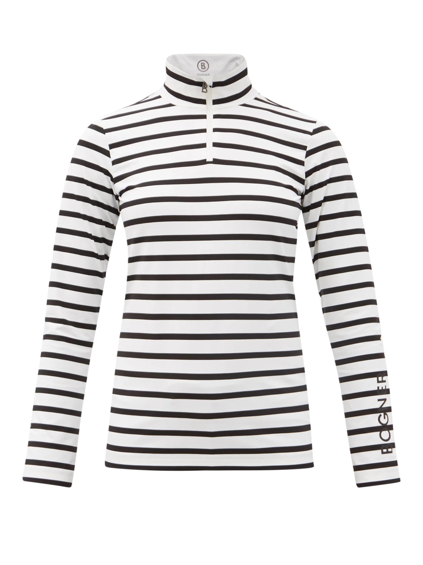 Beline striped stretch-jersey base-layer top - 1