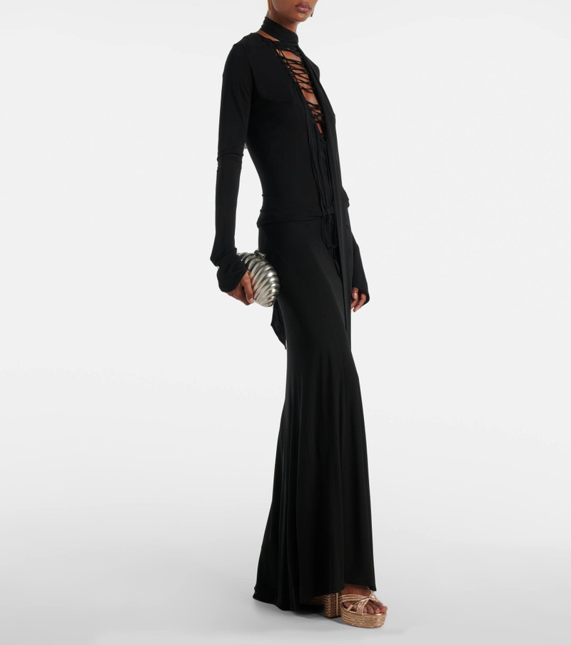 AQUAZZURA Sundance Sparkle 140 platform sandals outlook