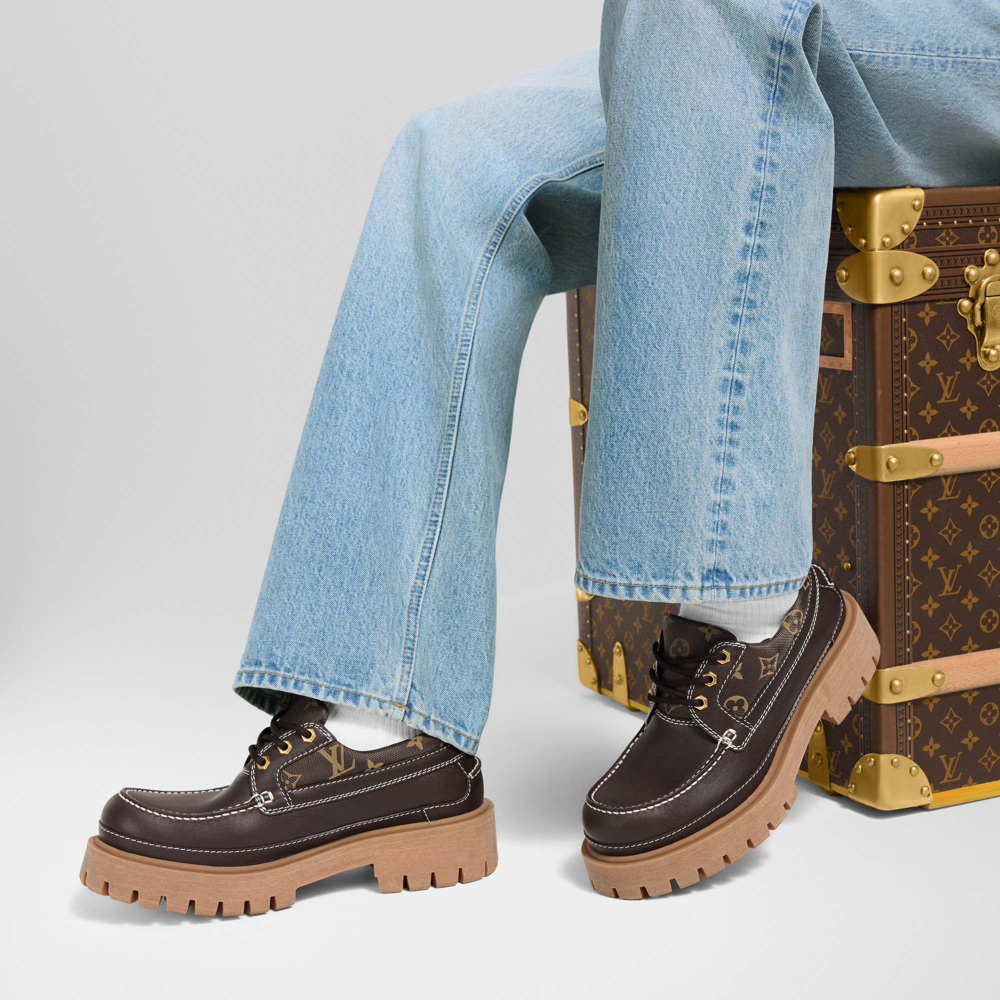 LV Remix Boat Shoe - 7