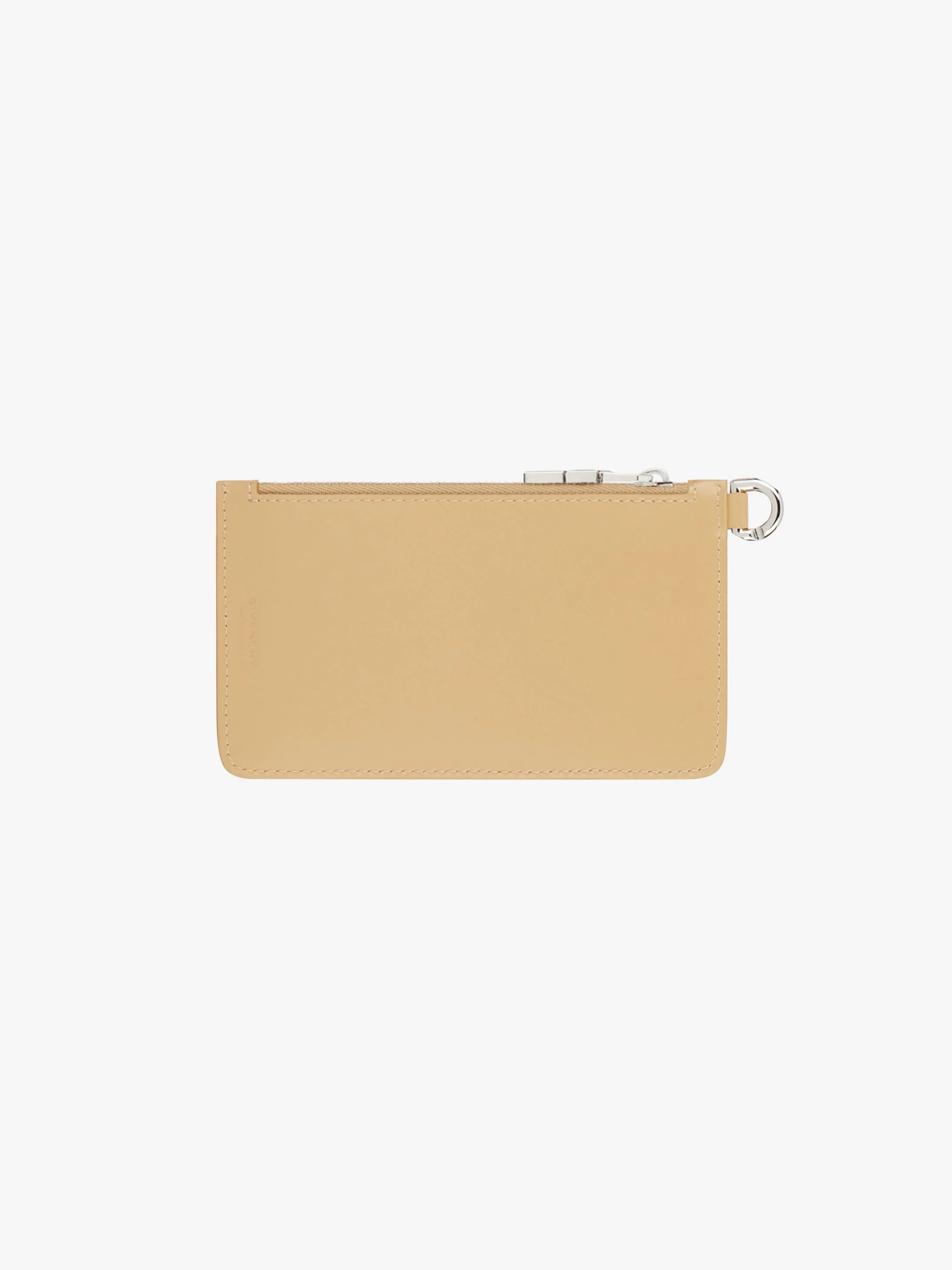 4G ZIPPED CARDHOLDER IN BOX LEATHER - 2