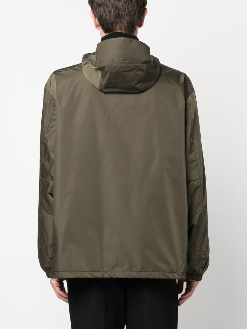 logo-print hooded jacket 4