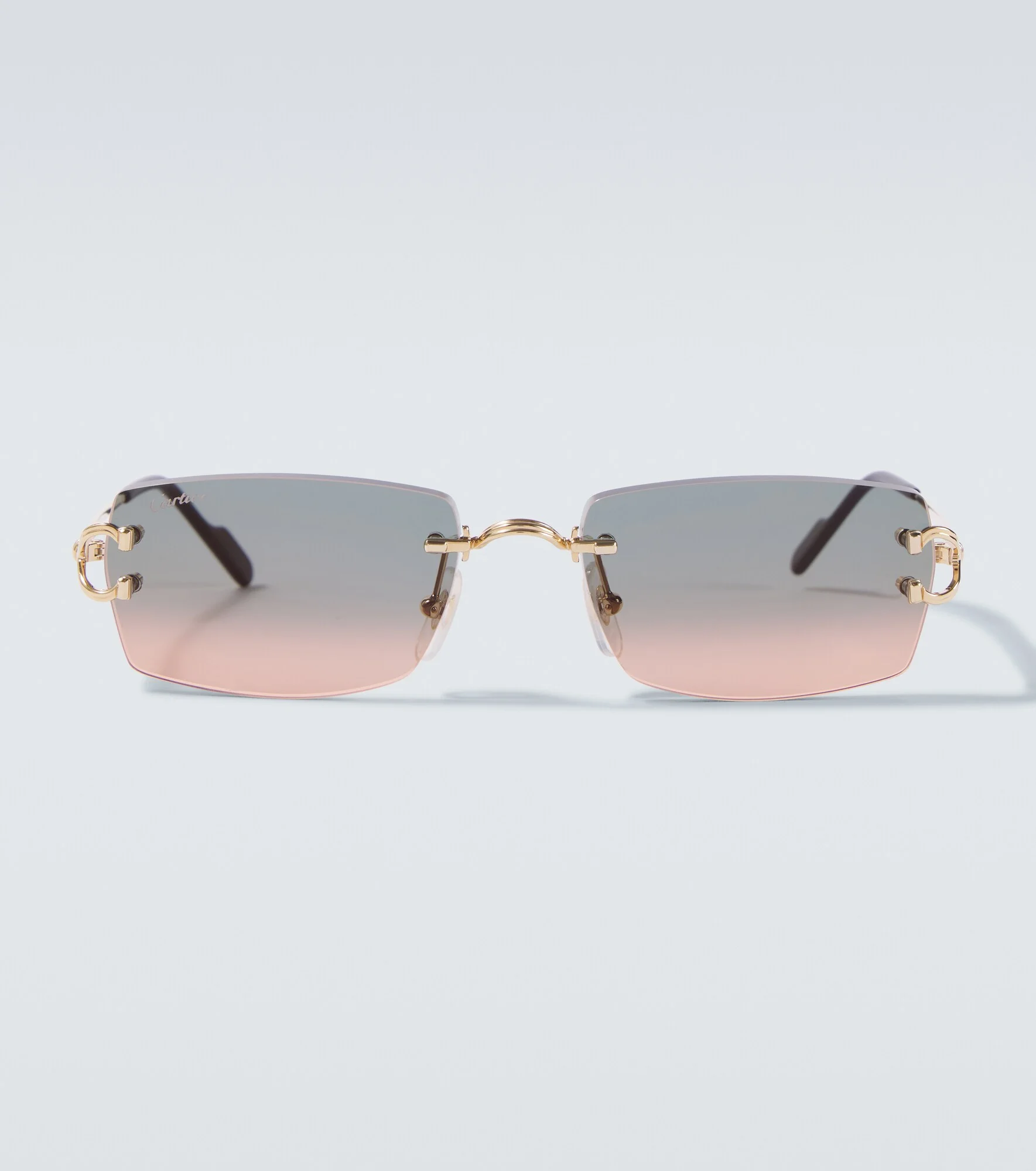 Signature C De Cartier rectangular sunglasses - 1