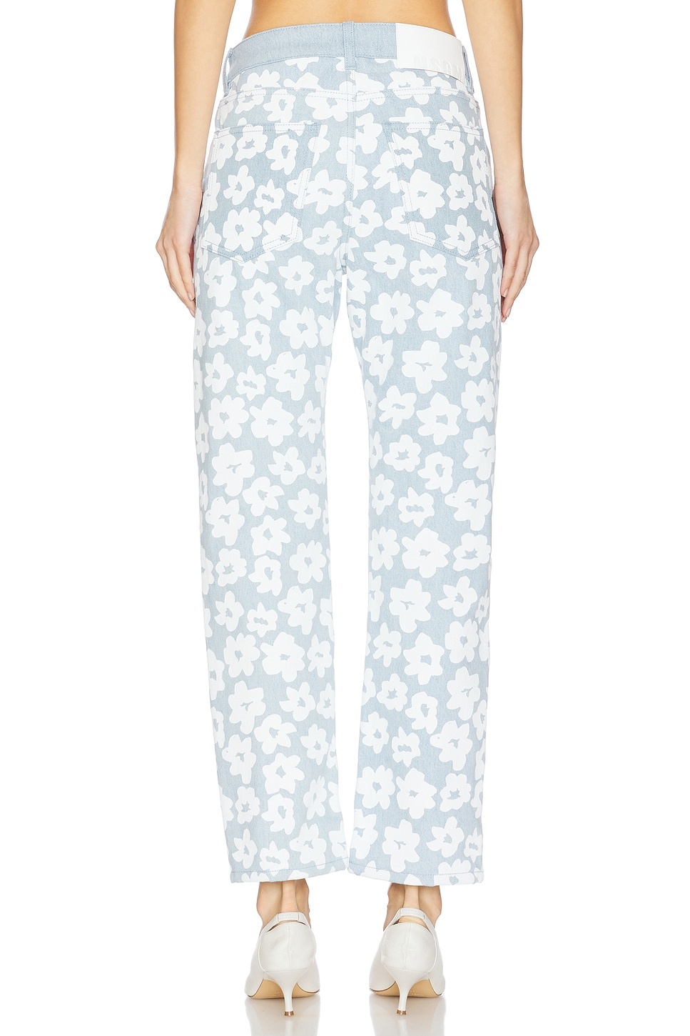 Flower Print Wide Leg - 4