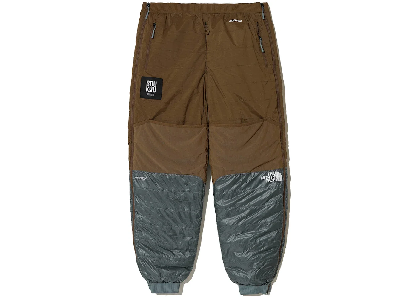 The North Face x Undercover Soukuu 50/50 Down Trousers Sepia Brown/Concrete Grey - 1