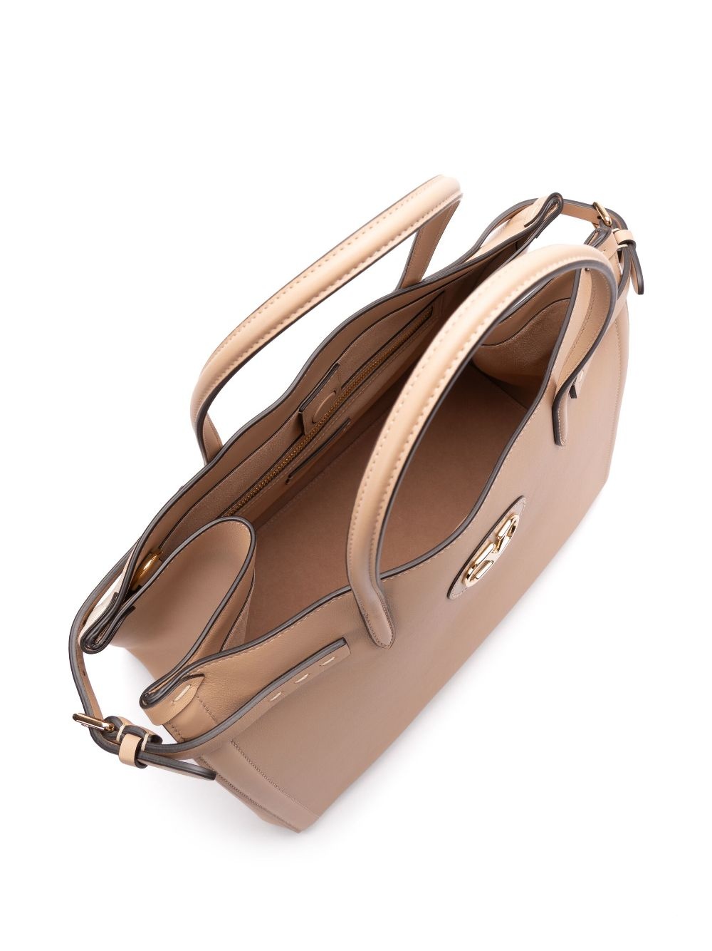 leather tote bag - 5
