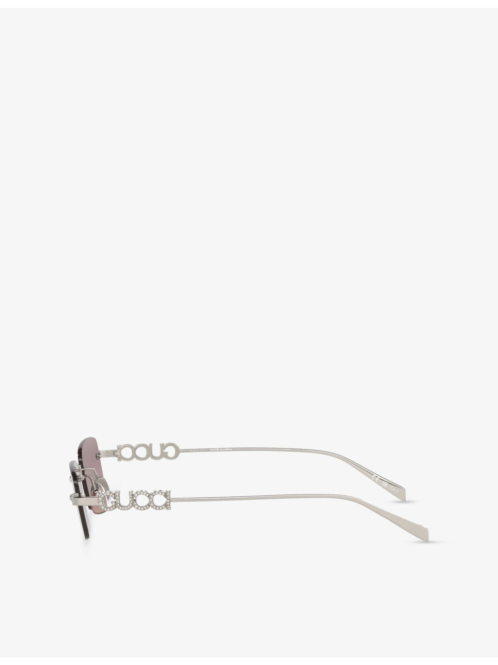 GG1808S Rectangle-Frame Metal Sunglasses - 2