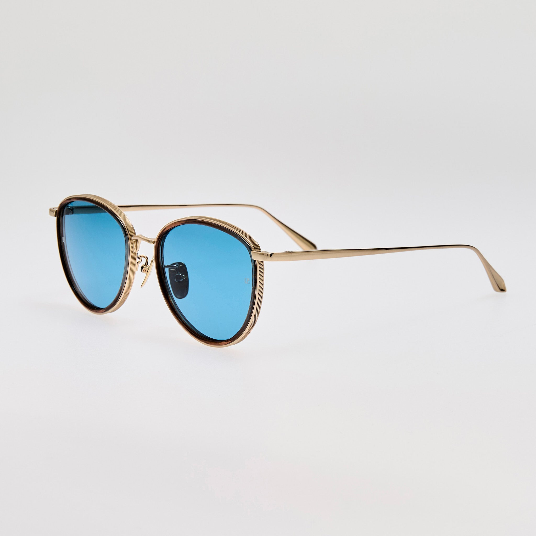 Dahlia Sunglasses in Aqua - 2