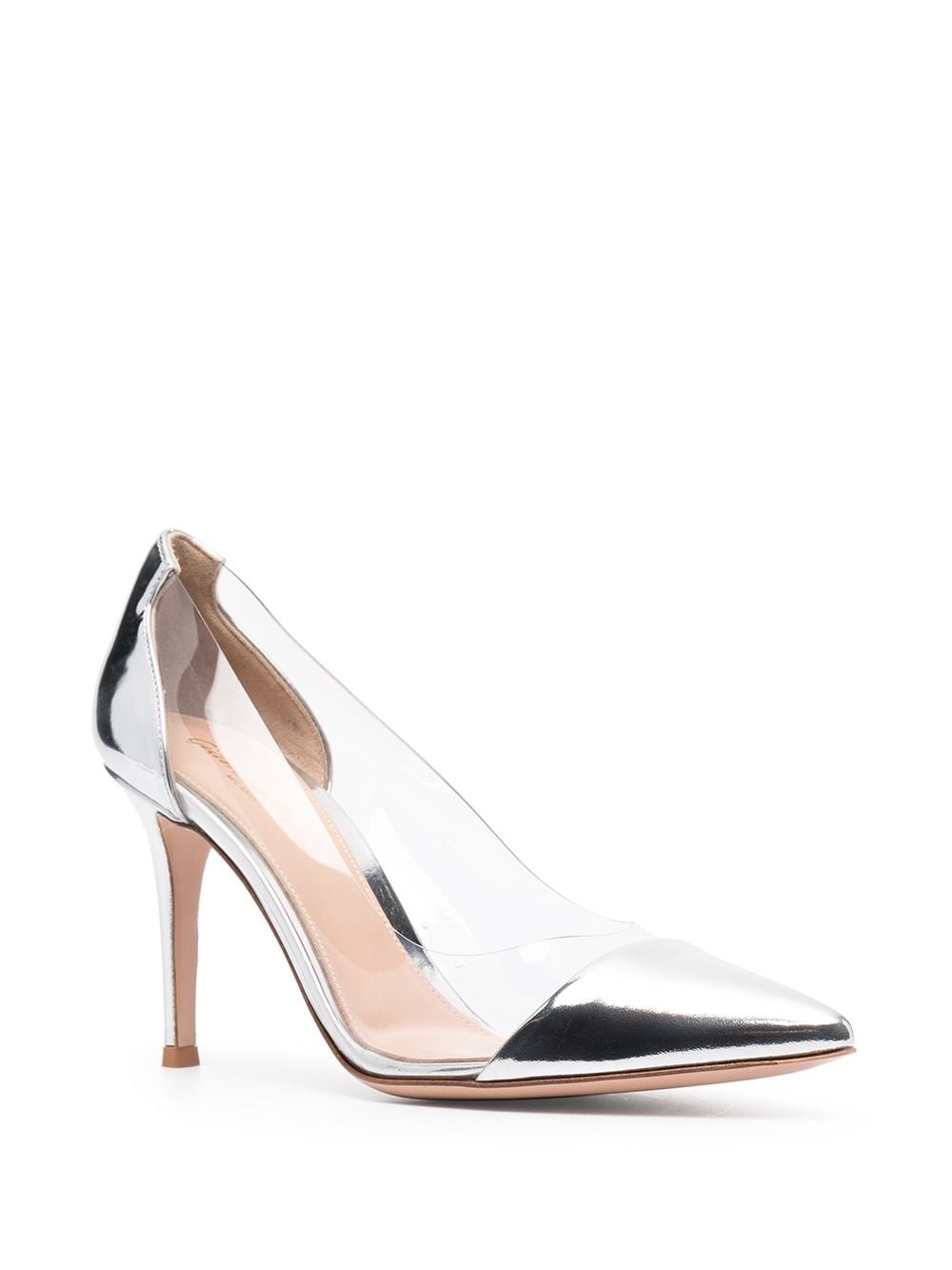 metallic toe-cap pumps - 2