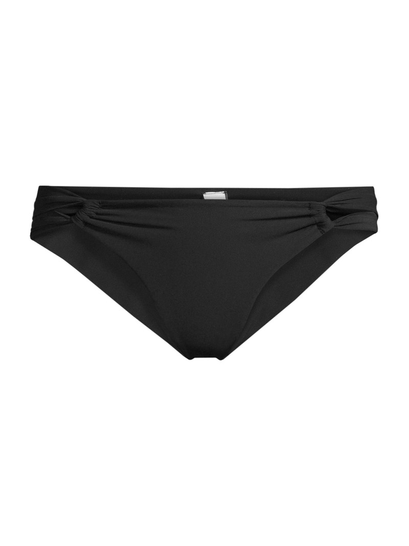 Women's Narcissus Low-Rise Bikini Bottom - Black 1