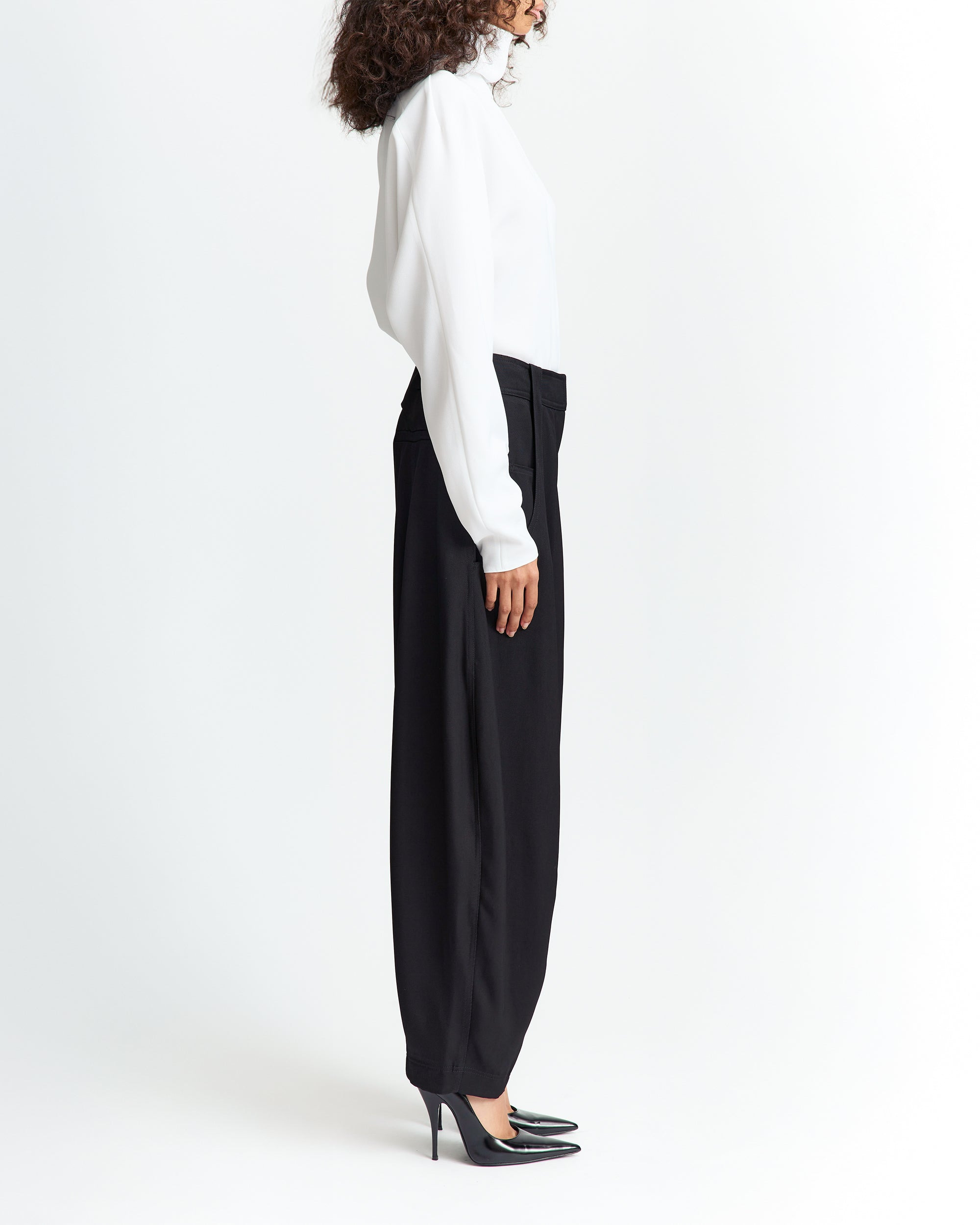 OLAMO TOP IN CREPE - 3